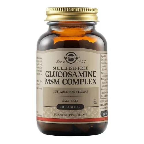 Glucozamina MSM Complex, 60 tablete, Solgar