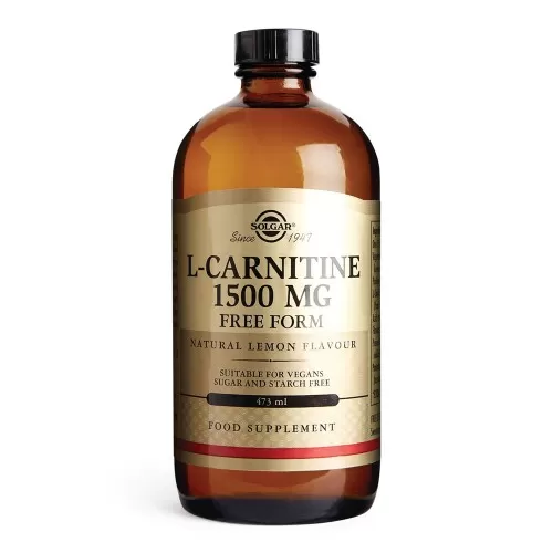 L-Carnitina 1500mg, 473 ml, Solgar