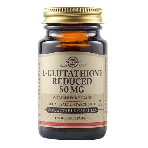L-Glutathione 50mg, 30 capsule, Solgar