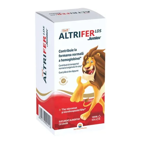 Solutie Altrifer LDS Junior, 120ml, Sun Wave Pharma