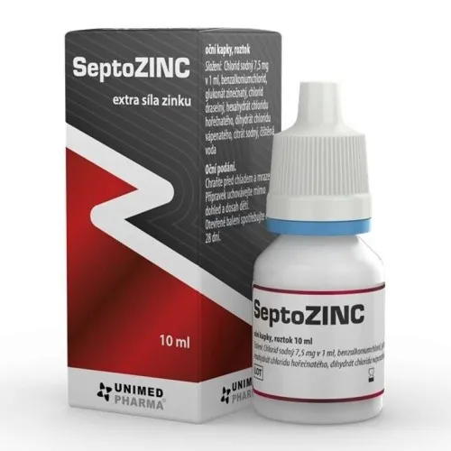 Solutie izotonica SeptoZINC, 10 ml, Unimed Pharma
