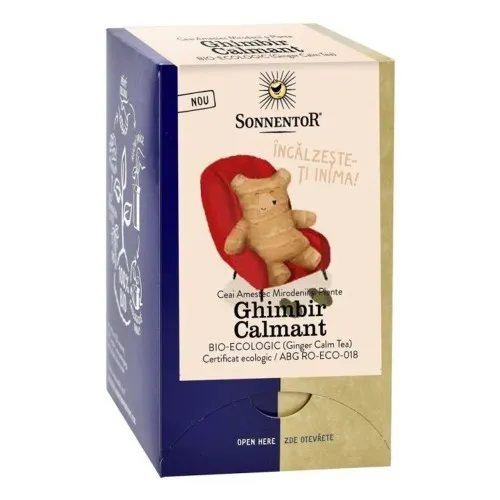 Sonnentor Bio Ceai Calmant Ghimbir -plc x 18