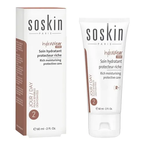Hydrawear Crema Hidratanta Riche, 60 ml, Soskin