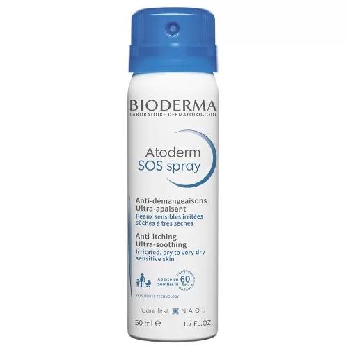 Spray calmant Atoderm SOS, 50ml, Bioderma