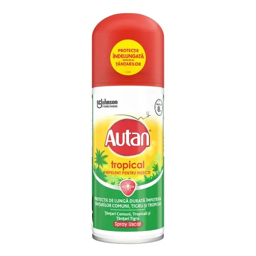 Spray impotriva tantarilor Tropical, 100 ml, Autan