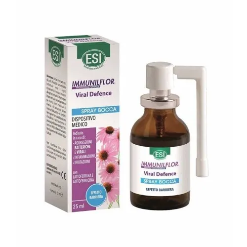 Spray oral antivirusi cu lactoferina Immuniflor, 25ml, Esi Spa