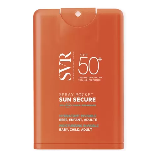 Spray protectie solara SPF50+ Pocket Sun Secure, 20ml, Svr