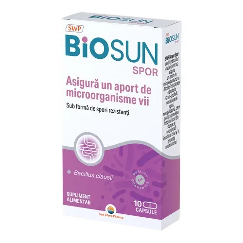 BioSun Spor, 10 capsule, Sun Wave