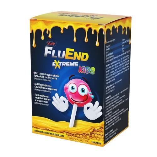 Acadele Fluend Extreme Kids, 10 buc, Sun Wave