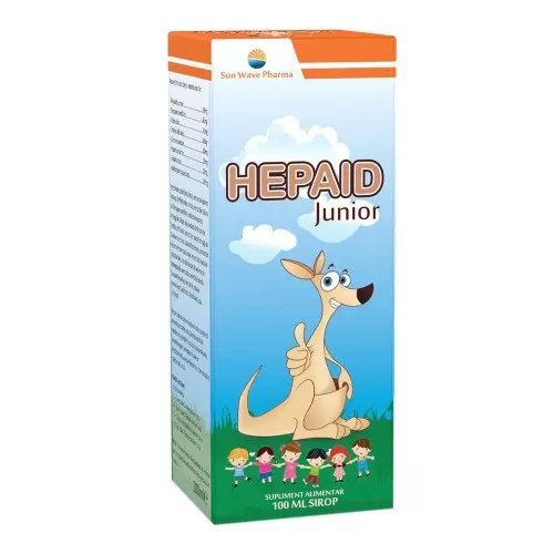 Sirop Hepaid Junior, 100ml, Sun Wave Pharma
