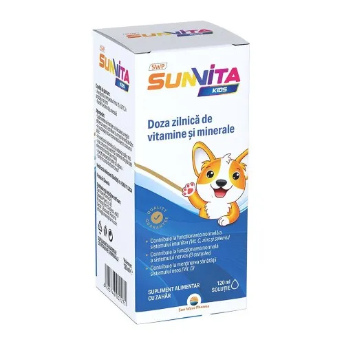 Sunvita Kids, solutie, 120ml, Sun Wave