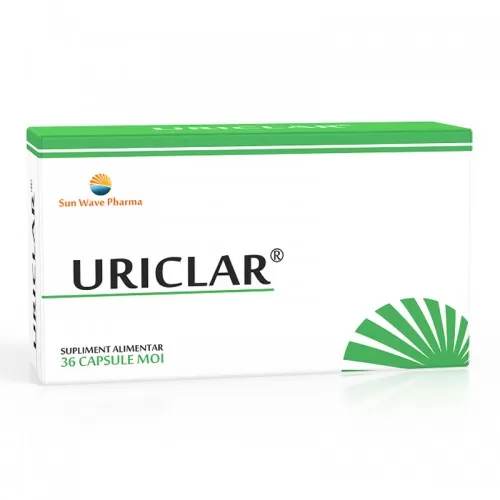 Uriclar, 36 capsule, Sun Wave Pharma