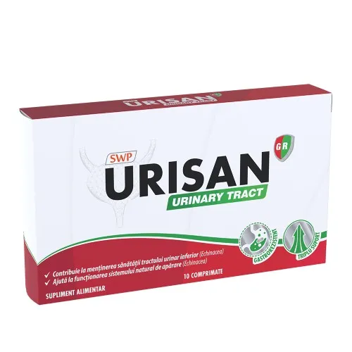 Urisan Urinary Tract, 10 comprimate, Sun Wave Pharma