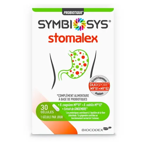 Symbiosys Stomalex, 30 capsule. Biocodex