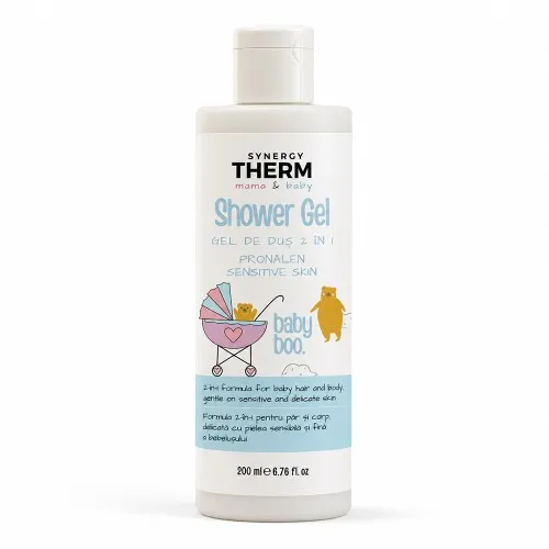 Gel de Dus 2 in 1 pt Bebelusi Mama & Baby, 200ml, Synergy Therm