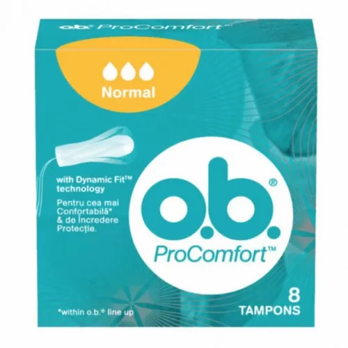 Tampoane Procomfort normal, 8 bucati, O.B.