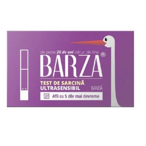 Test Sarcina Barza - Strip Ultra Sensibil + Test Sarcina Barza - Strip Cadou