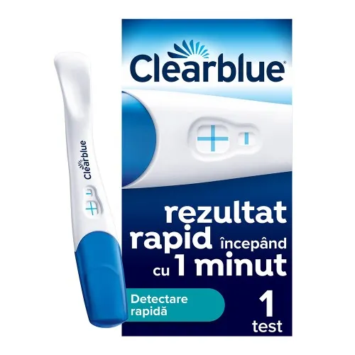 Test Sarcina Clearblue Detectare Rapida, 1 buc