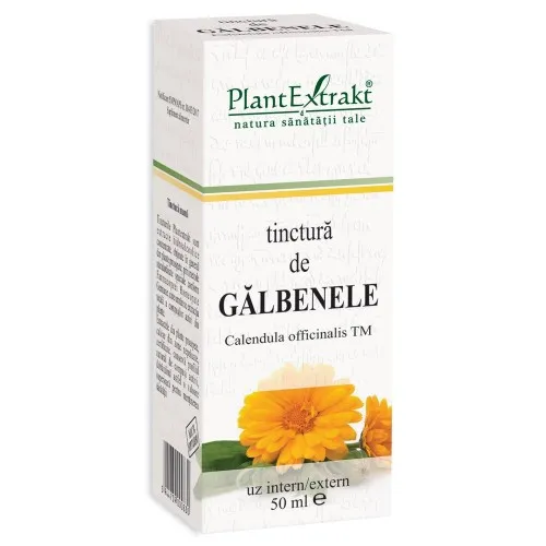 Tinctura de galbenele, 50ml, Plant Extrakt