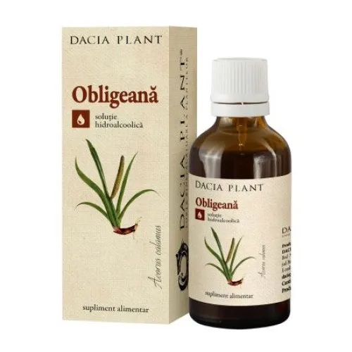 Tinctura de obligeana, 50ml, Dacia Plant