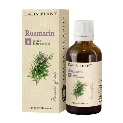 Tinctura de Rozmarin, 50 ml, Dacia Plant