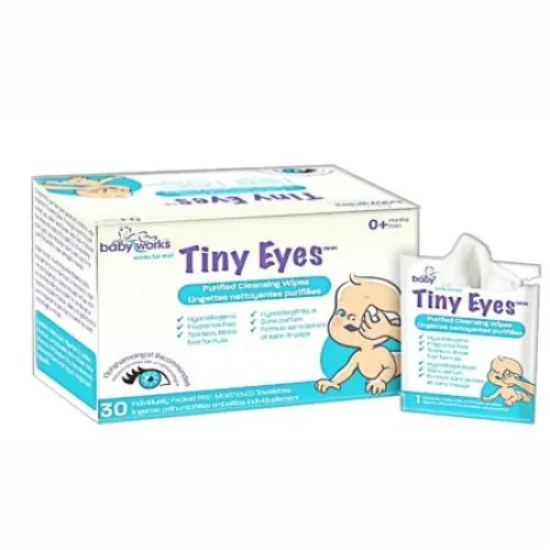 Tiny Eyes Servetele Oculare Purificate x 30
