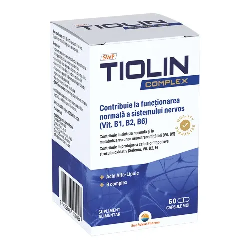 Tiolin Complex, 60 capsule, Sun Wave Pharma