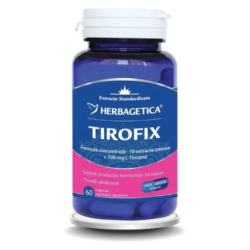 Tirofix Hypo, 60 capsule, Herbagetica