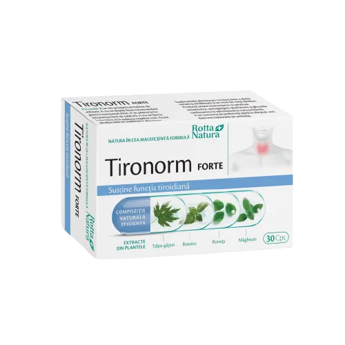 Tironorm Forte, 30 capsule, Rotta Natura