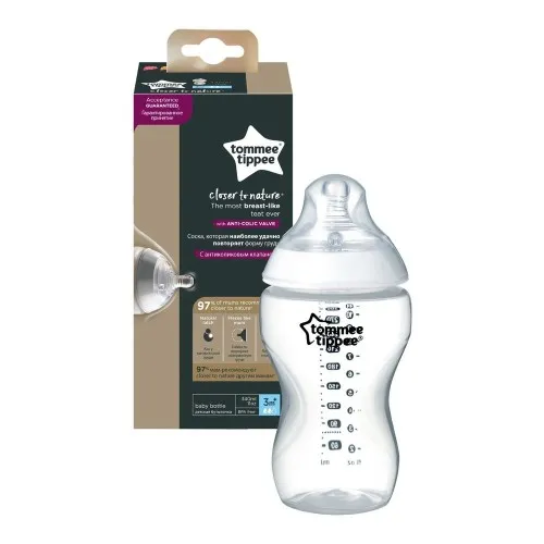 Tommee Tippee TT0018 Closer to Nature Biberon PP +3 luni x 340ml
