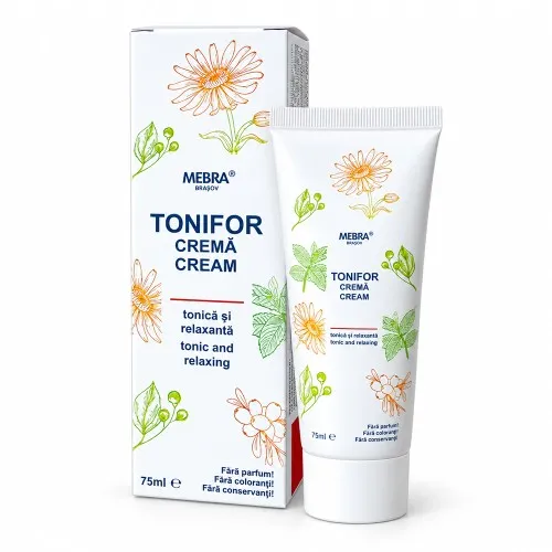 Tonifor crema tonica si relaxanta, 75ml, Mebra