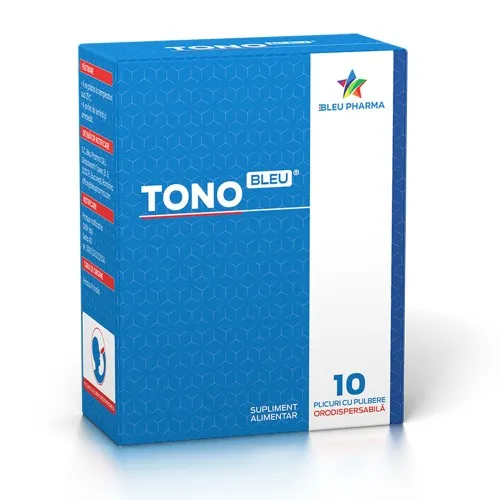 Tono Bleu, pulbere orodispersabila, 10 plicuri, Bleu Pharma