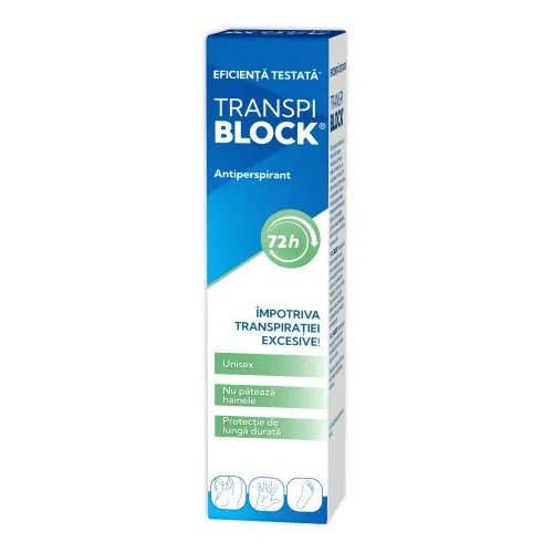 Transpiblock Deodorant Spray, 150ml, Zdrovit
