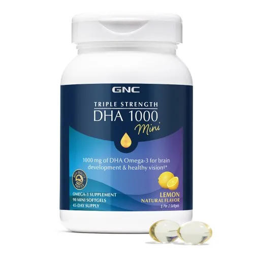 Triple Strength DHA 1000, 45 capsule, GNC