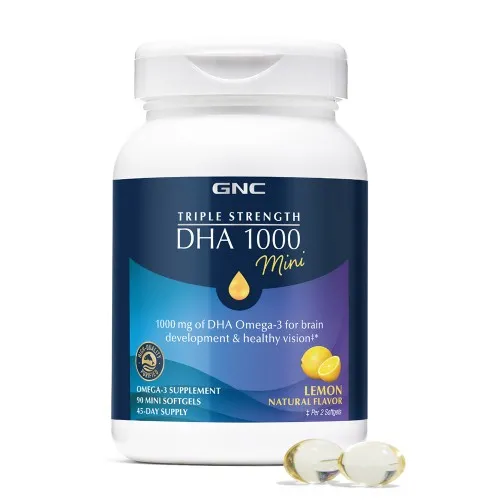 Triple Strength DHA 1000 Mini, 90 capsule, GNC