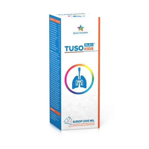 TusoBleu sirop, 200ml, Bleu Pharma