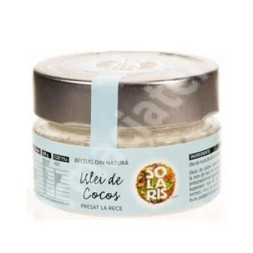 Ulei de cocos, 100ml, Solaris