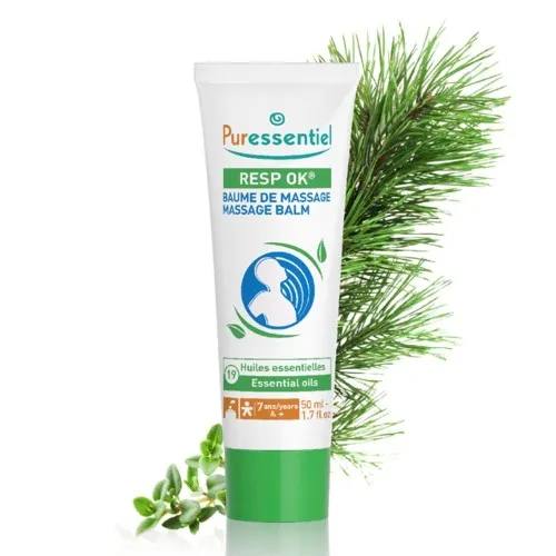 Unguent pentru calmarea cailor nazale cu 19 uleiuri esentiale, 50 ml, Puressentiel