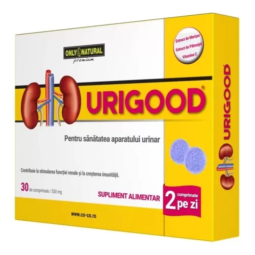 Urigood 550mg, 30 comprimate, Only Natural