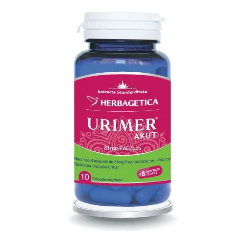 Urimer Akut, 10 capsule, Herbagetica