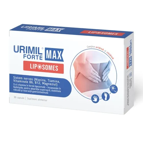 Urimil Forte Max Liposomes, 30 capsule, NaturPharma
