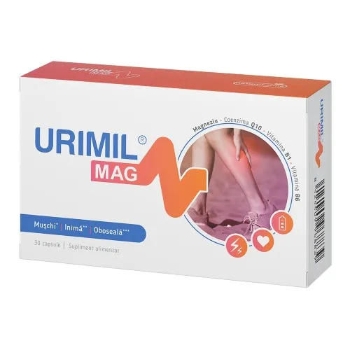 Urimil Mag, 30 capsule, NaturPharma