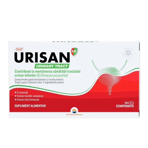 Urisan Urinary Tract, 10 comprimate, Sun Wave Pharma
