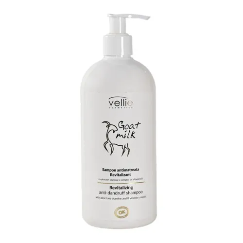 Sampon Anti-matreata Revitalizant Goat Milk, 500ml, Vellie