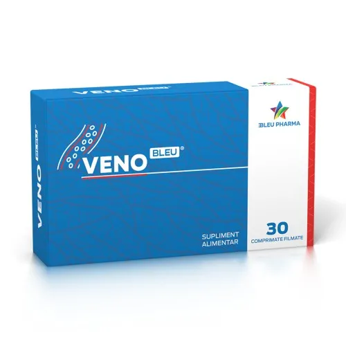 VenoBleu , 30 comprimate filmate, Bleu Pharma