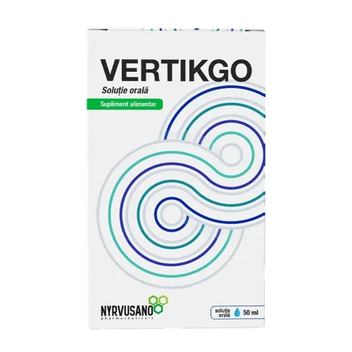 Vertikgo solutie orala, 50 ml, Nyrvusano Pharmaceuticals