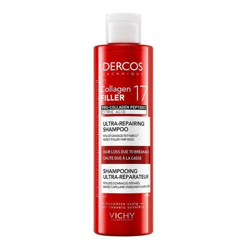 Vichy Dercos Collagen 17 Filler Sampon Ultra Reparator x 200ml