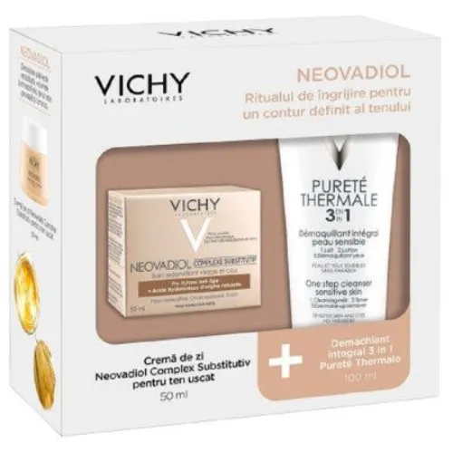 Vichy Neovadiol Complex Substitutiv Ten Usc. 50ml + Demachiant Integral 3 in 1 Purete Thermale 100ml