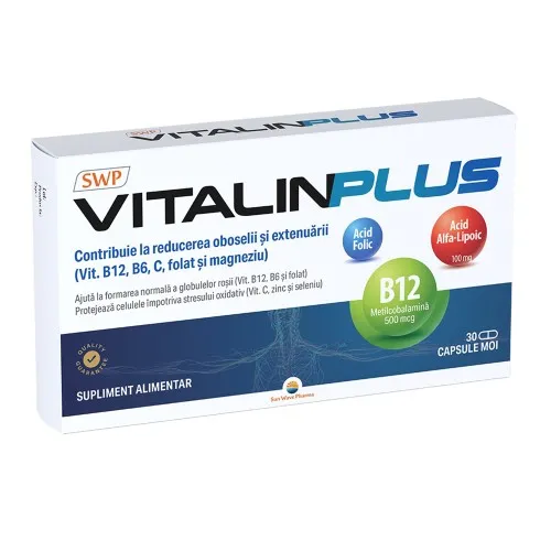 Vitalin Plus, 30 capsule, Sun Wave Pharma