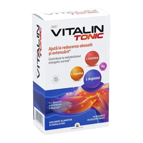 Vitalin Tonic, 10 plicuri, Sun Wave Pharma